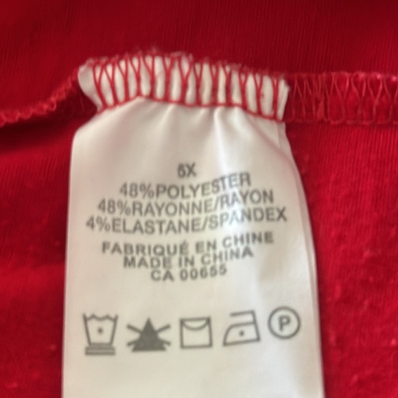 Red Tube Top - Picture 3 of 3